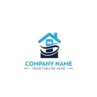 Real state logo design for commercial use logo design vector