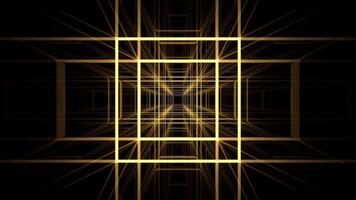 roxa e amarelo abstrato quadrados comovente fundo vj ciclo video