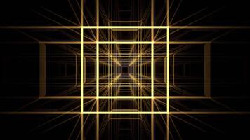 Purple and Yellow Abstract Squares Moving Background VJ Loop video