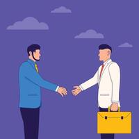 Business Deal or Agreement Illustration vector