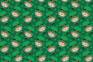 St. Patrick's Day illustration vector patterns, for backgrounds, paper, fabrics