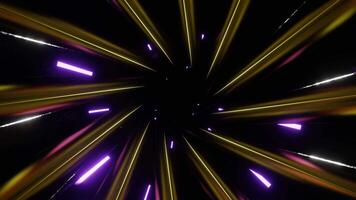 Gold and Light Purple Inside The Spiral Background VJ Loop video