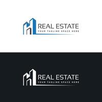 Vector real estate construction property house logo