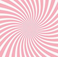 Sunlight swirl rays background. Pink and peach spiral burst wallpaper. Abstract sunburst design wallpaper for template business social media advertising. flat style. vector