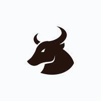 Bull Taurus Logo icon, Template vector illustration