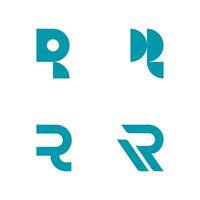 Letter R Logo Template Design Vector