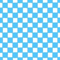 Blue checkers background vector abstract, seamless pattern popular grid pattern print on wall or tablecloth. Vector graphics for textiles and paper