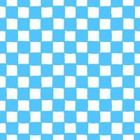 Blue checkers background vector abstract, seamless pattern popular grid pattern print on wall or tablecloth. Vector graphics for textiles and paper