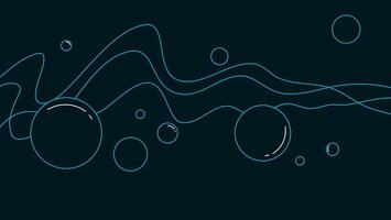 water bubble background. water wave background. abstract wave with bubbles background. vector