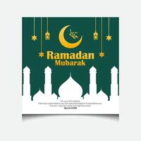 mínimo creativo próximo Ramadán social medios de comunicación enviar diseño en 2024, Ramadán enviar diseño, santo treinta Ramadán día, Ramadán mubarak, Ramadán kareem vector