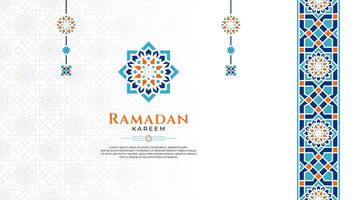 oriental saludo diseño para cultura o islámico tema, especialmente para Ramadán o eid Mubarak vector