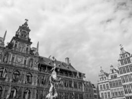 antwerp city in belgium photo