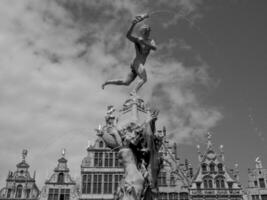 antwerp city in belgium photo