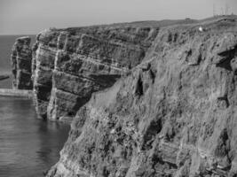 Helgoland island in germany photo