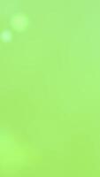 vertical video in green color with slowly moving glitter particles, the background is delicate, and evokes nature