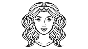 Captivating Beauty Stunning Women's Faces in Vector Art