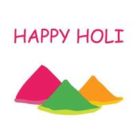 Happy Holi Social Media Post banner vector