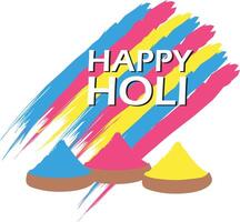 Happy Holi Social Media Post banner vector