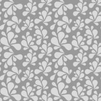 Seamless pattern with monograms on a gray background vector