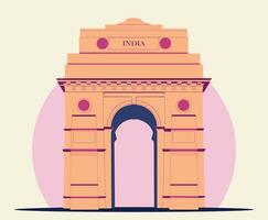 vector de puerta de la india