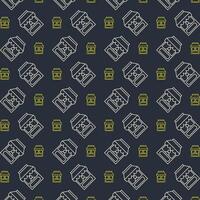 Promo stand repeating pattern trendy style icon beautiful vector illustration background