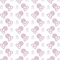Location delightful trendy red color repeating pattern vector illustration background