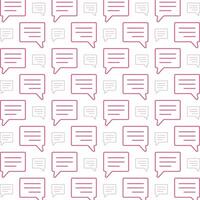 Feedback delightful trendy red color repeating pattern vector illustration background