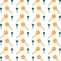 Push pin icon brilliant trendy multicolor repeating pattern vector illustration background