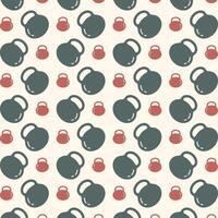 Weight training icon delightful trendy colorful repeating pattern vector illustration background