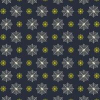 Spider web repeating pattern trendy style icon beautiful vector illustration background