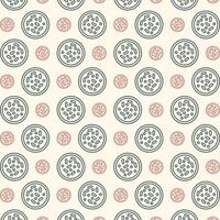 Probiotics icon delightful trendy colorful repeating pattern vector illustration background