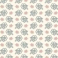 Bee keeping icon delightful trendy colorful repeating pattern vector illustration background
