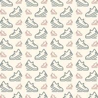 Running icon delightful trendy colorful repeating pattern vector illustration background