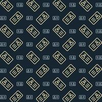 Id card charming trendy multicolor repeating pattern vector illustration background