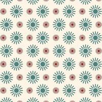 Beauty flower unique trendy multicolor repeating pattern vector illustration background