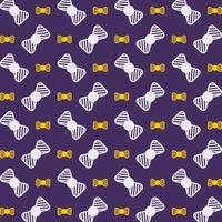 Bow tie stunning trendy multicolor repeating pattern vector illustration background