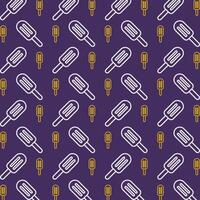 Ice Cream stunning trendy multicolor repeating pattern vector illustration background