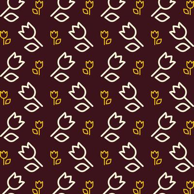 Lotus wonderful trendy multicolor repeating pattern vector illustration background