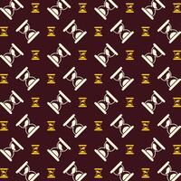 Hourglass wonderful trendy multicolor repeating pattern vector illustration background
