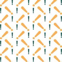 Danger icon brilliant trendy multicolor repeating pattern vector illustration background