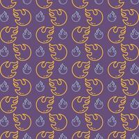 Caloric vector trendy repeating pattern multicolor illustration background