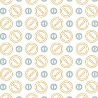Exclamation icon brilliant trendy multicolor repeating pattern vector illustration background