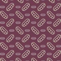 Dental icon repeating trendy pattern multicolor attractive vector illustration background