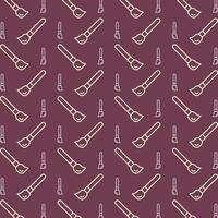 Paintbrush repeating trendy pattern multicolor attractive vector illustration background