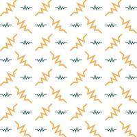 Music sound brilliant trendy multicolor repeating pattern vector illustration background