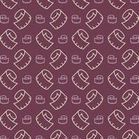 Measuring tape repeating trendy pattern multicolor attractive vector illustration background