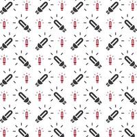Solution unique trendy multicolor repeating pattern vector illustration background