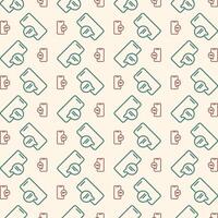 Feedback unique trendy multicolor repeating pattern vector illustration background