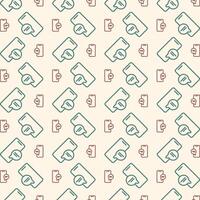 Feedback unique trendy multicolor repeating pattern vector illustration background