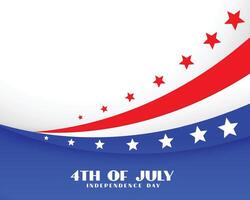 forth of july independence day celebration background vector